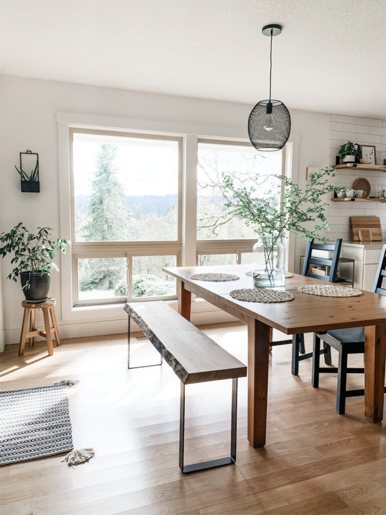 remodeled dining room