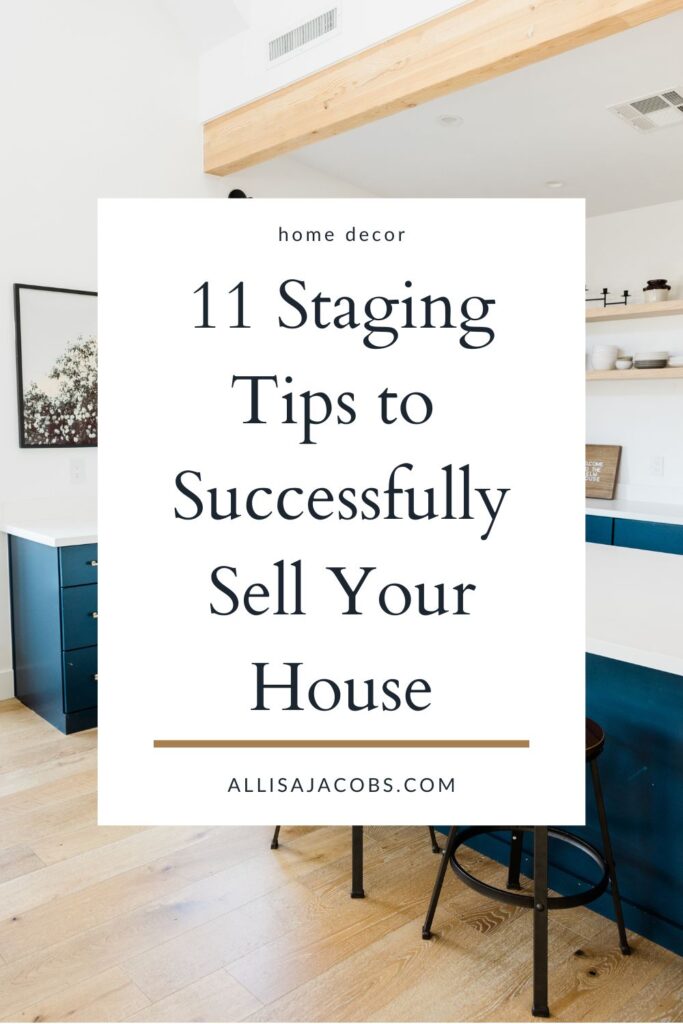 how to stage your house for sell