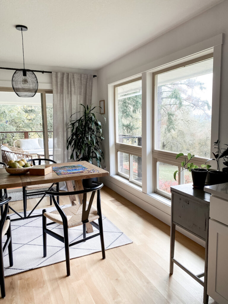 remodeled dining room