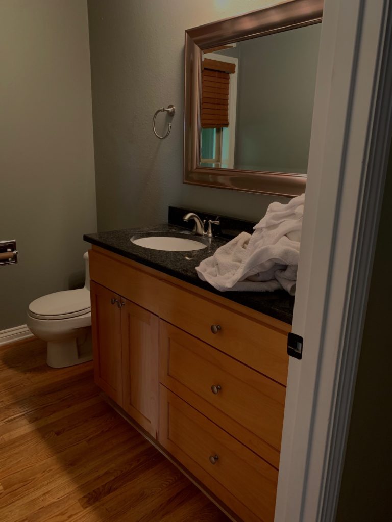 outdated bathroom