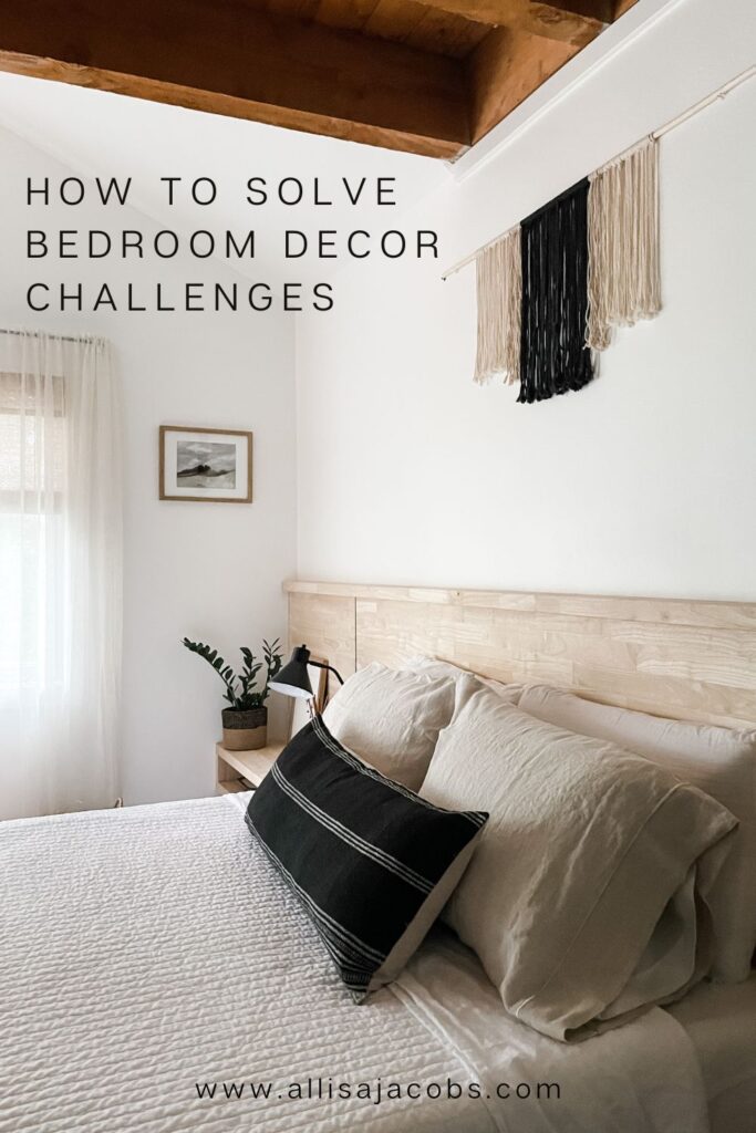 how to solve common bedroom decor challenges