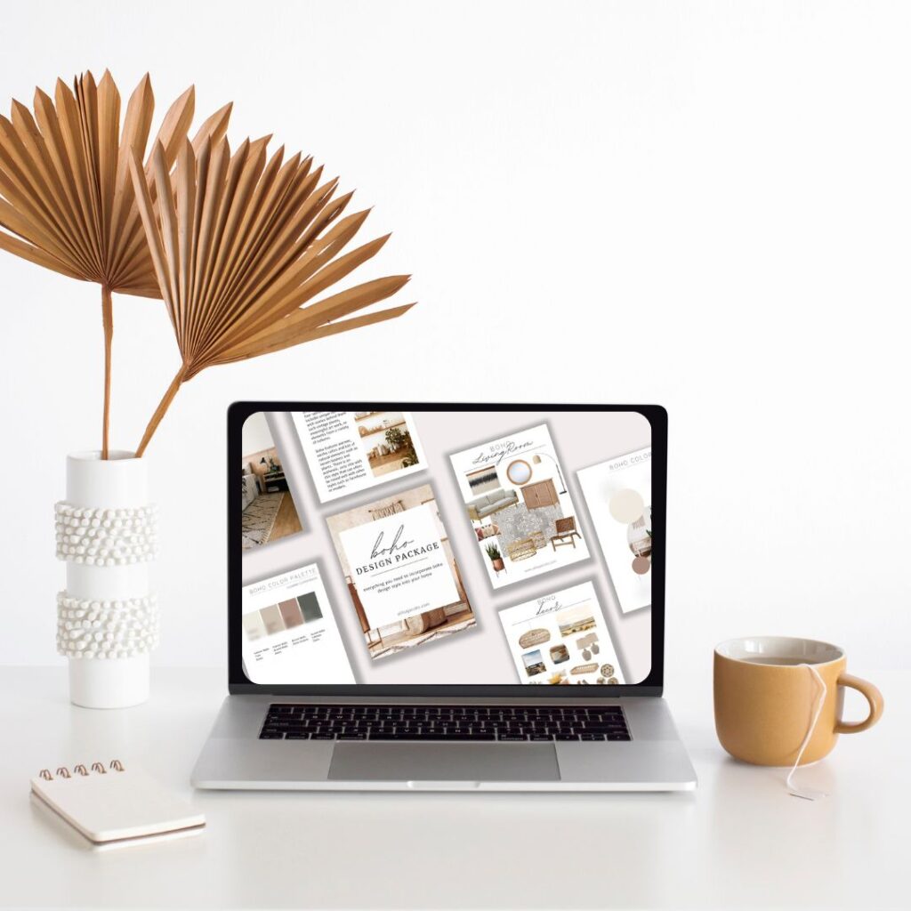 boho decor design package