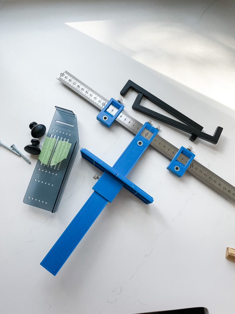 cabinet hardware installation tools
