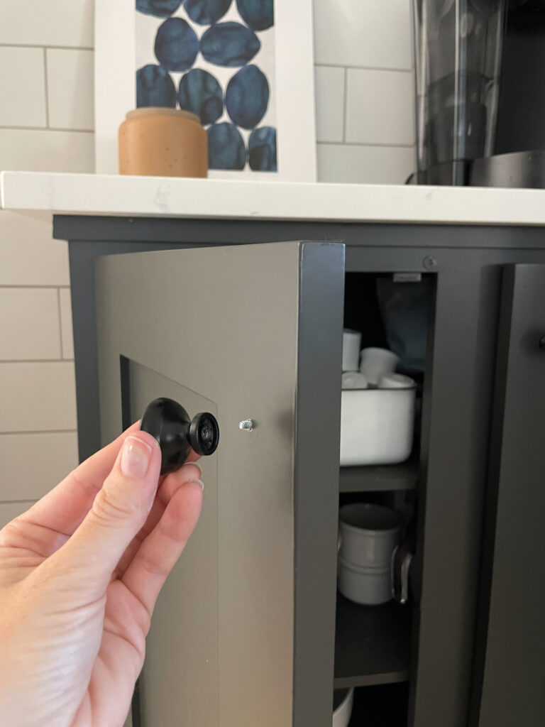 installing cabinet hardware