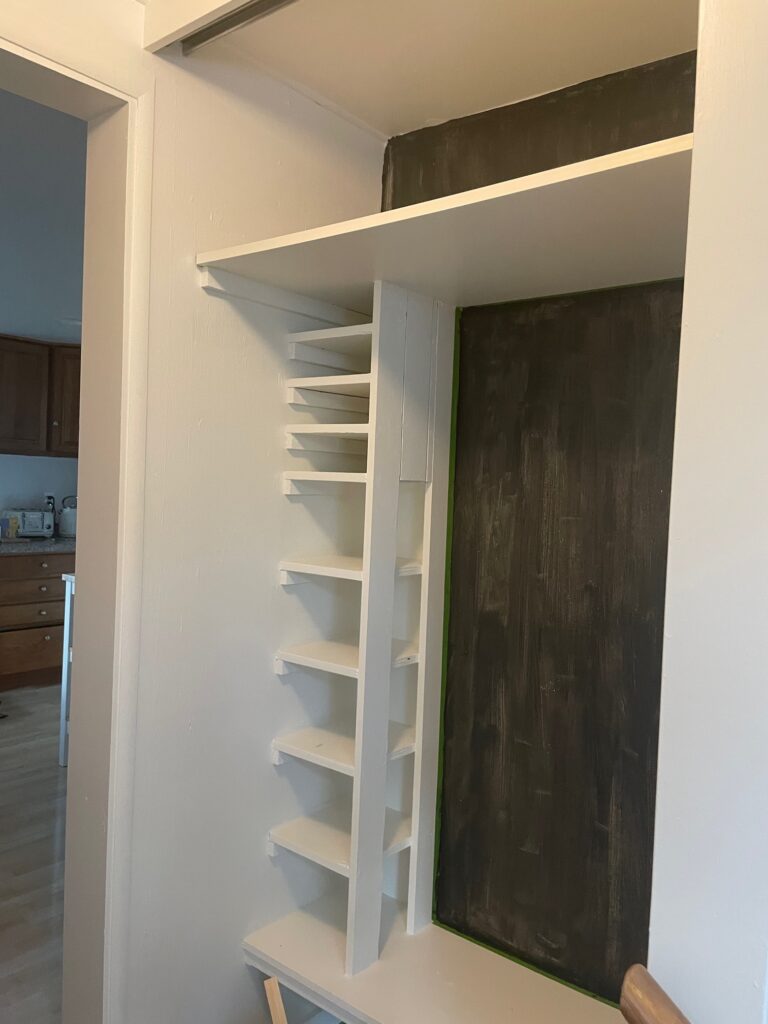 painting hall closet