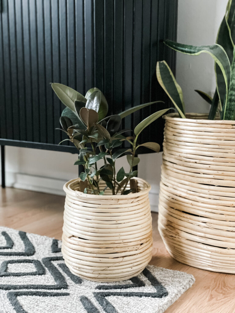 woven baskets for planters