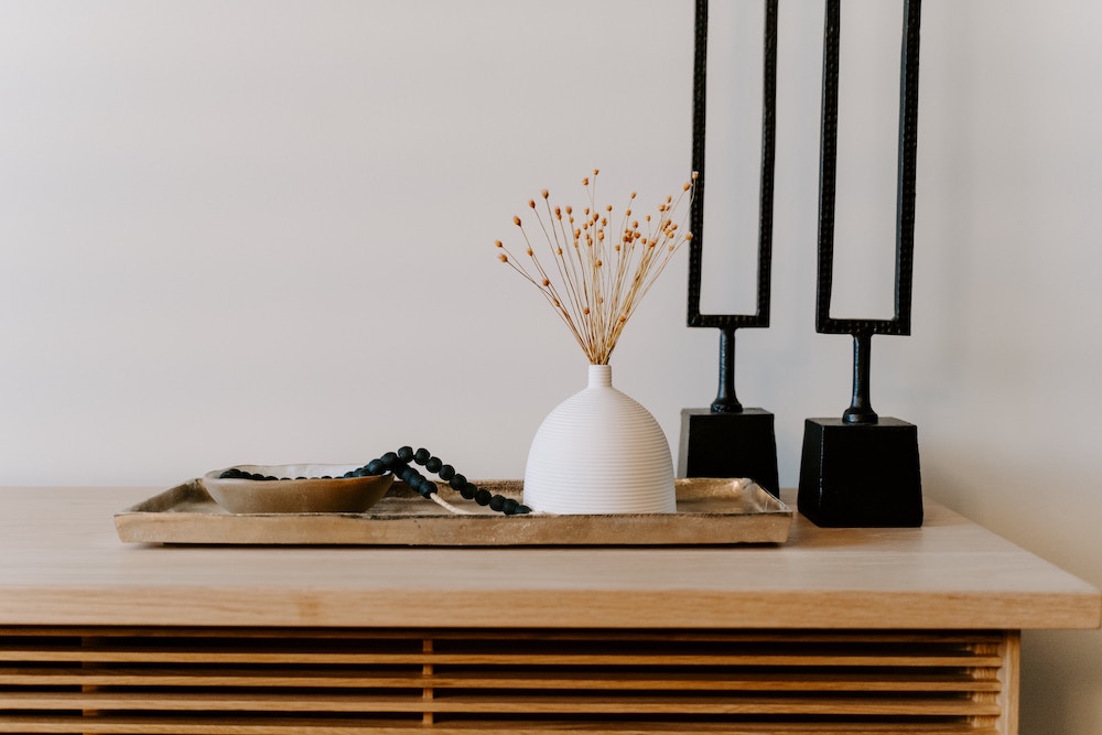 home decor with organic shapes