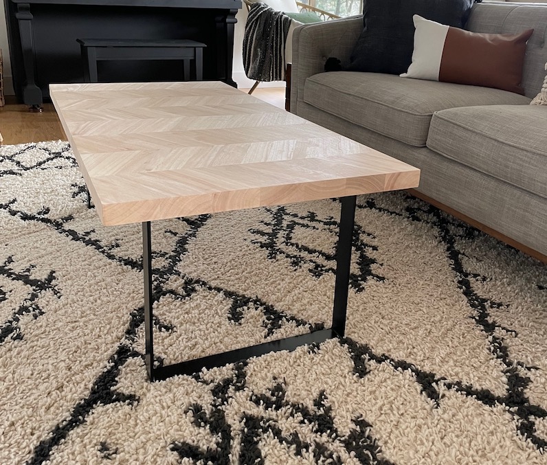 DIY coffee table