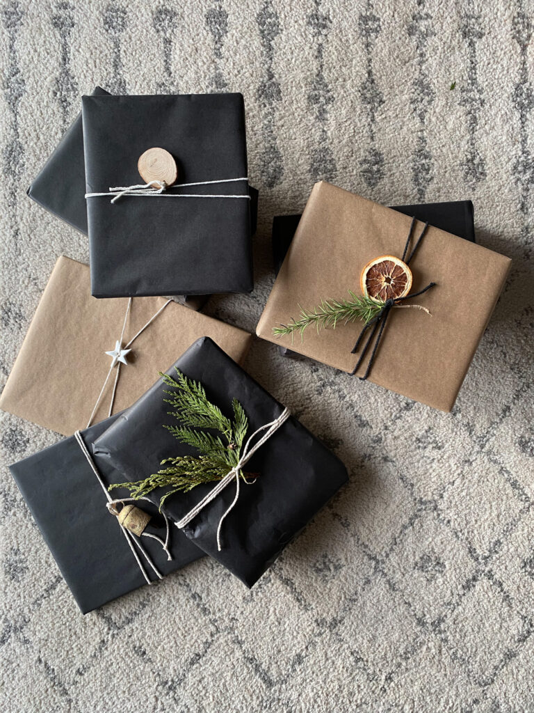quick and easy gift wrapping ideas