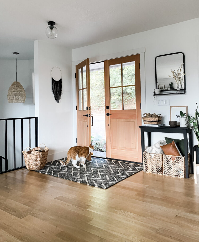 functional entryway update