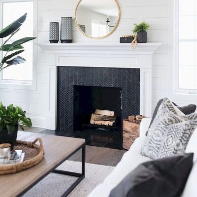 fireplace makeover