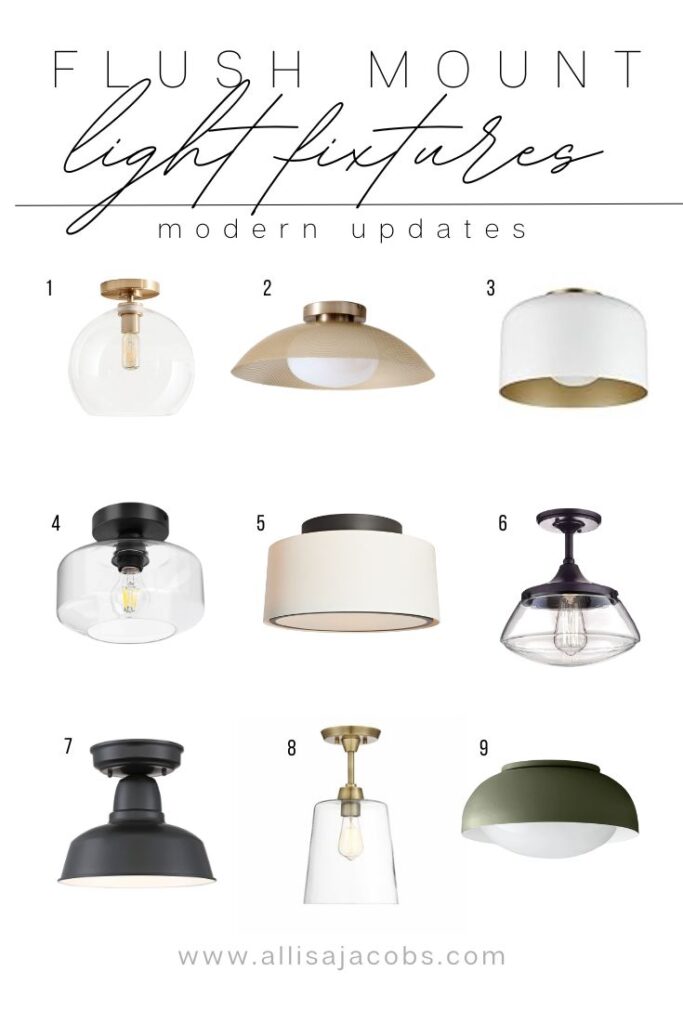 flush mount lights
