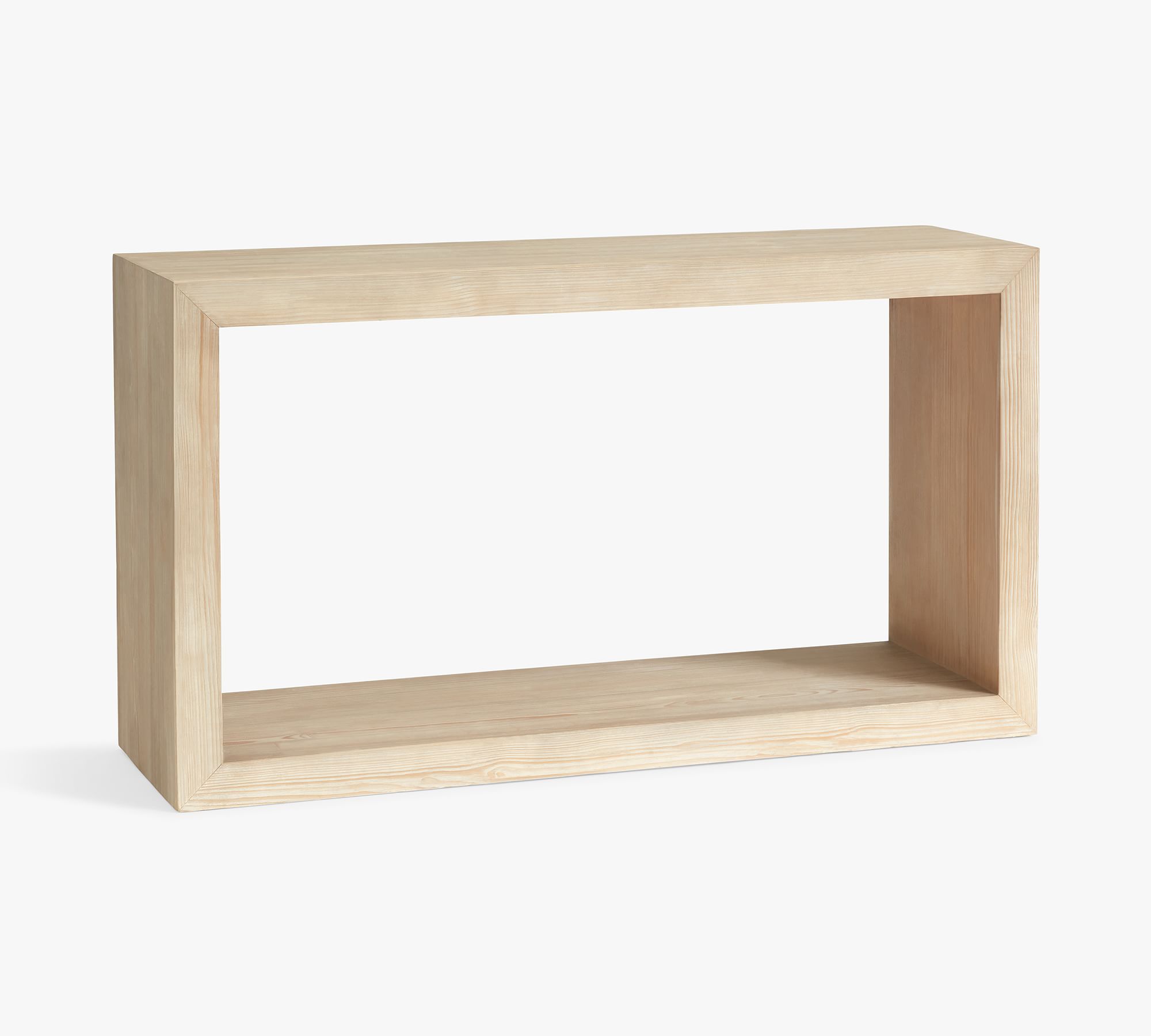wood console table