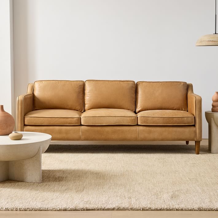 leather couch