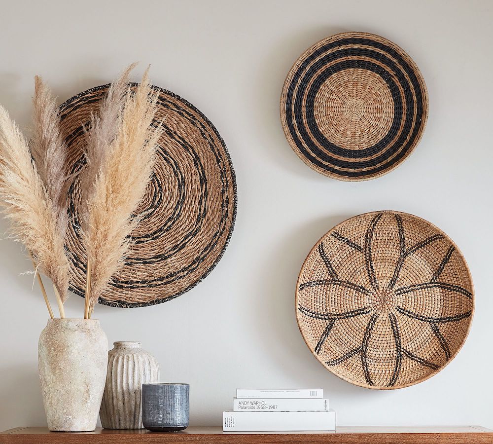 wall baskets decor
