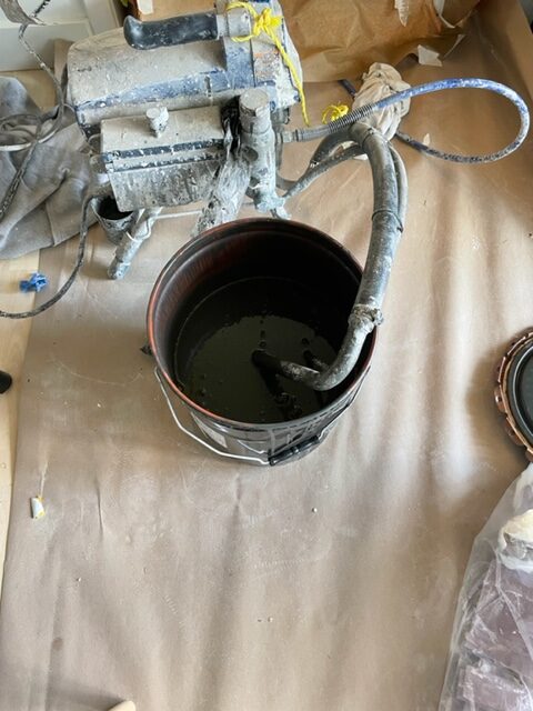 iron ore black paint