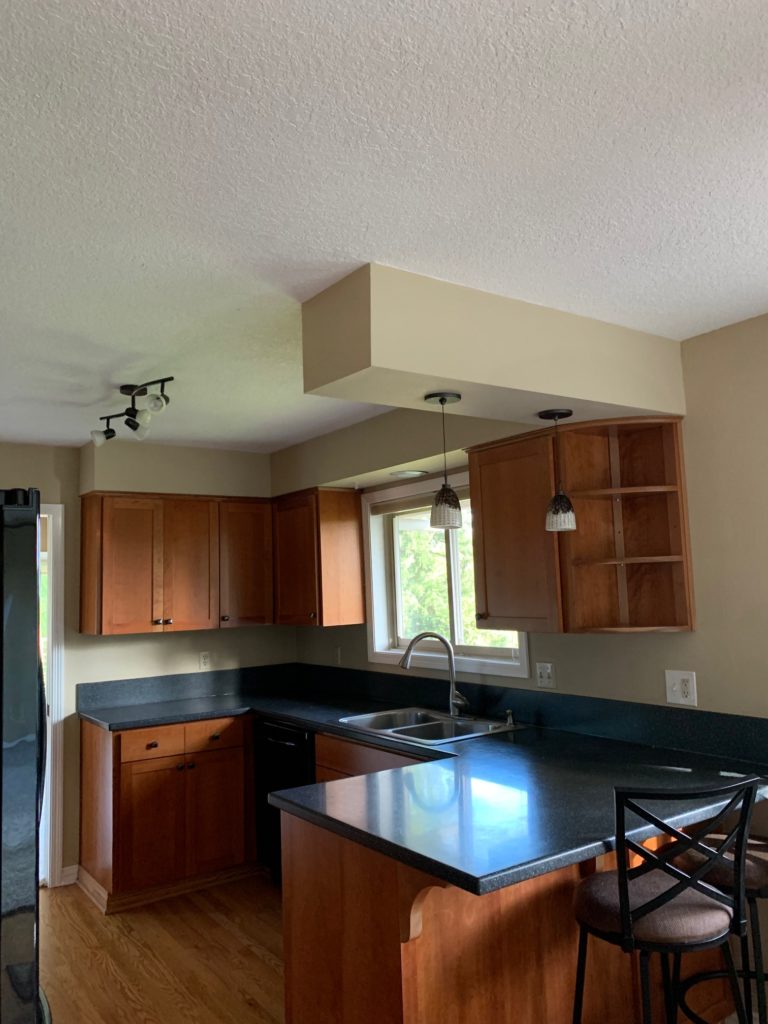 kitchen before remodel