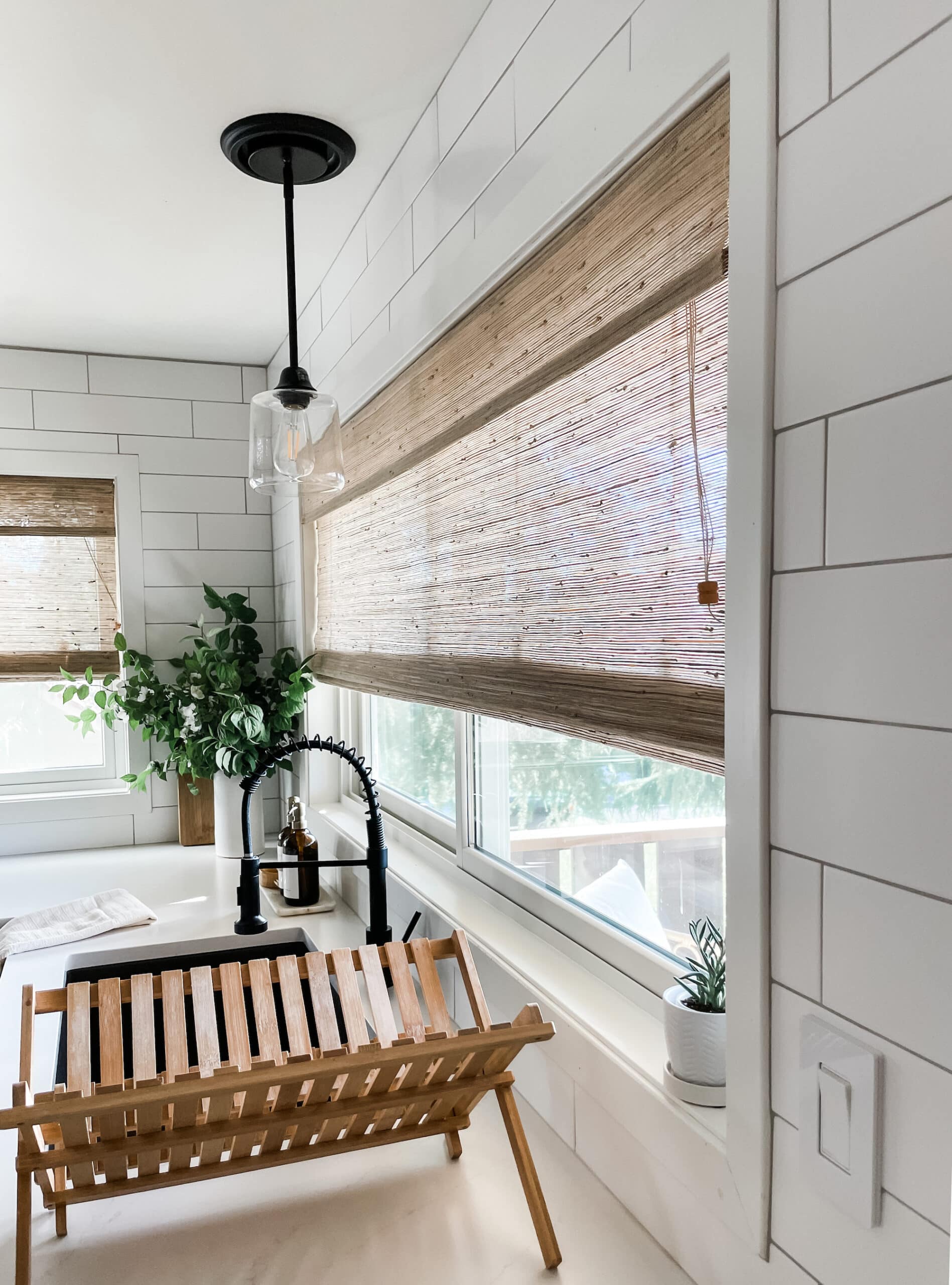 kitchen light above sink