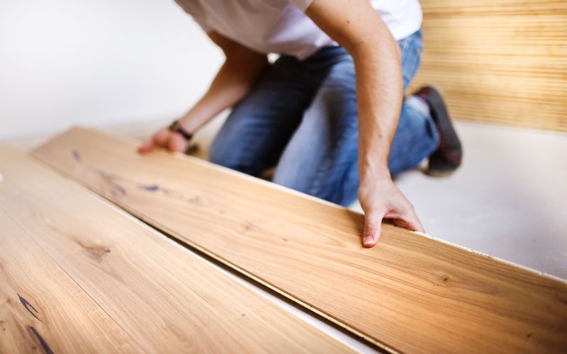 installing laminate flooring with click and lock design