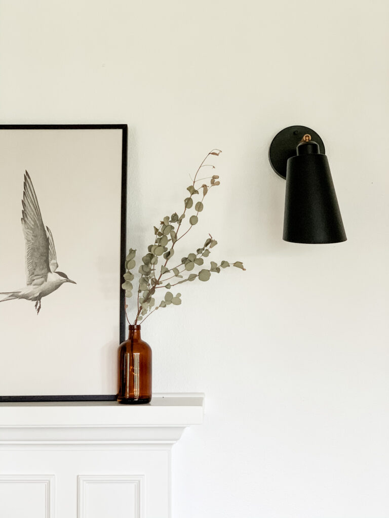 installing a wall sconce without hard wiring