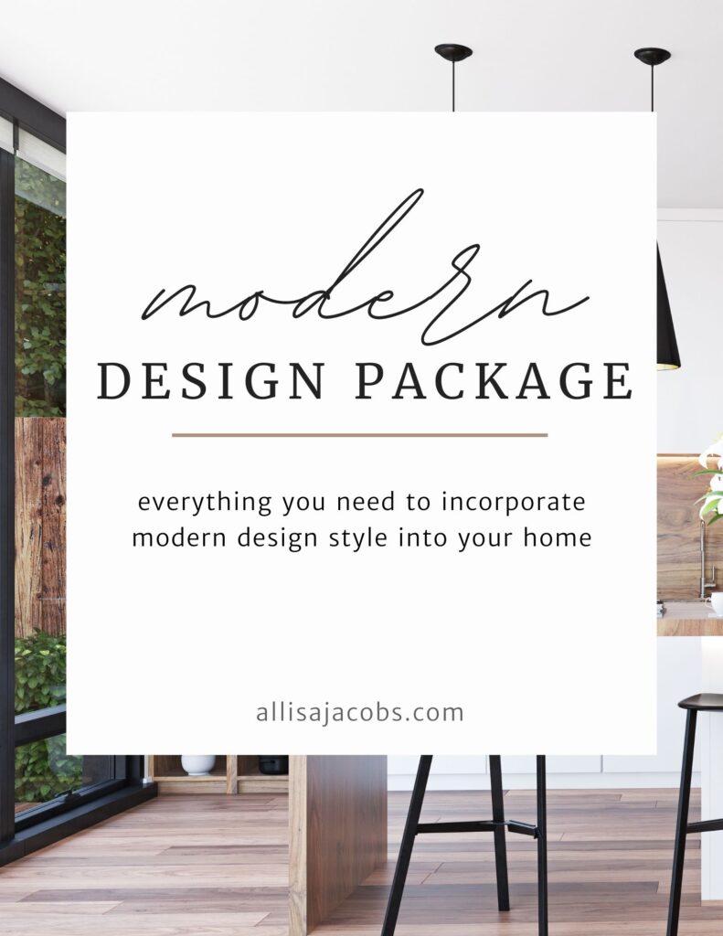 modern decor design package