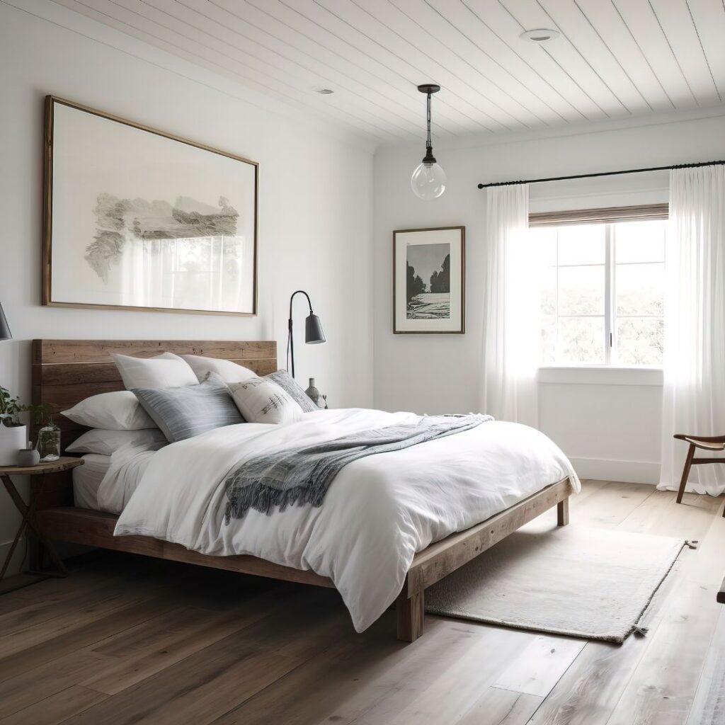 modern farmhouse bedroom decor