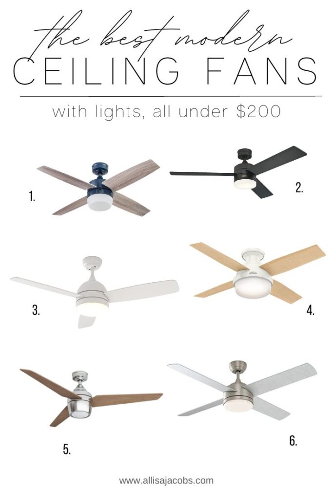 modern ceiling fans