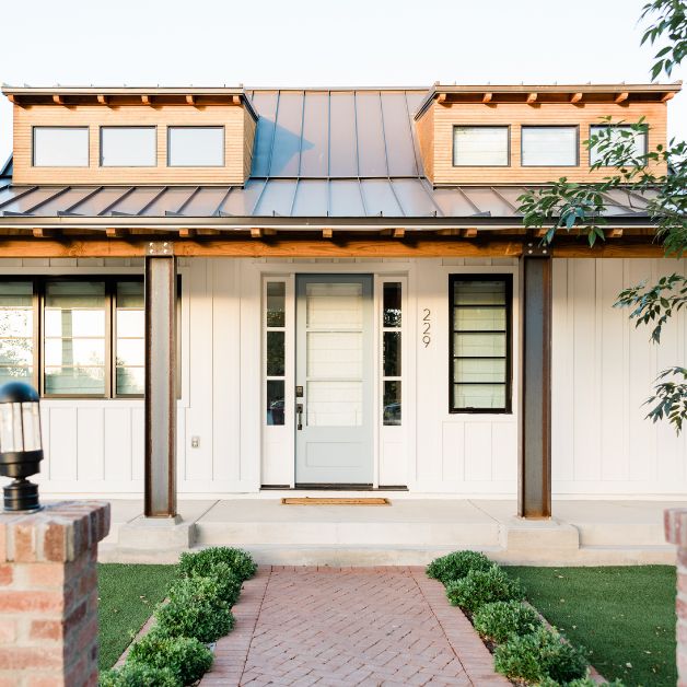 modern house exterior
