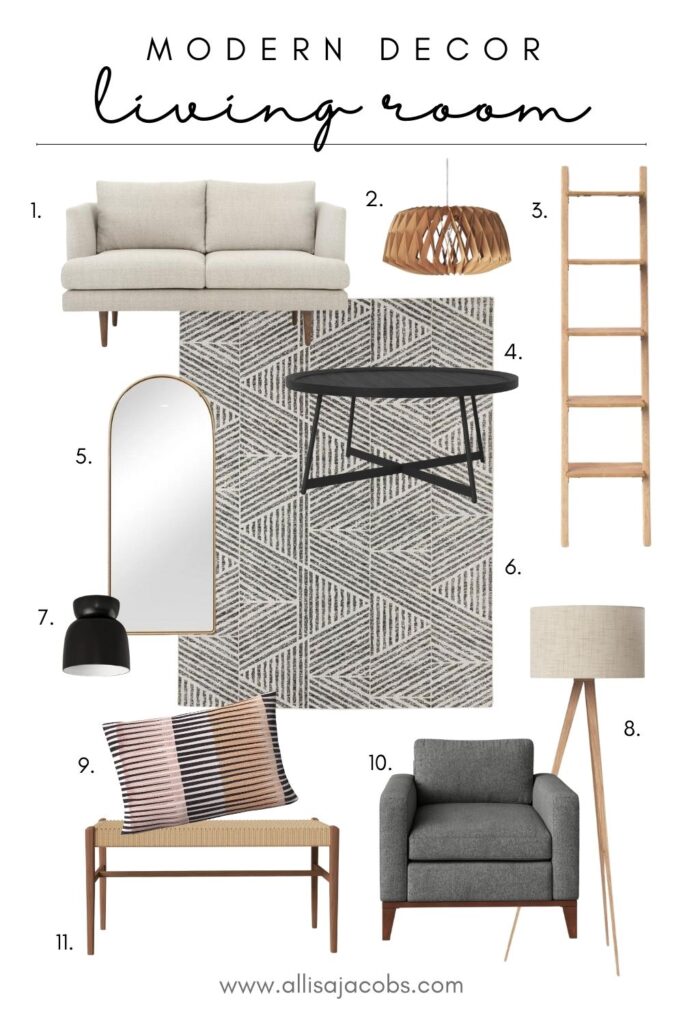modern living room decor