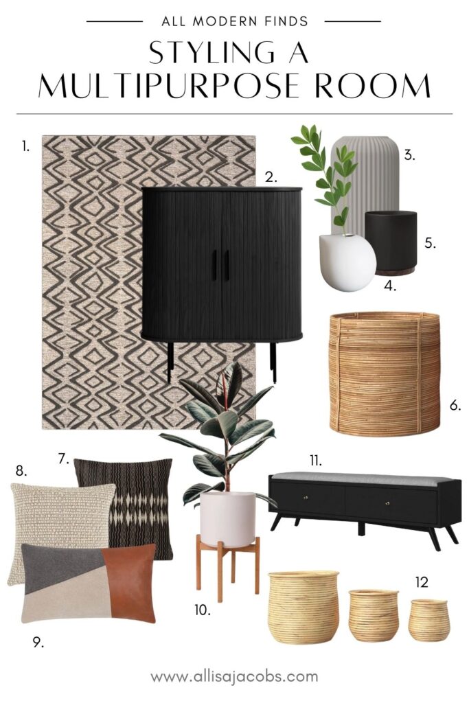 multi purpose room styling