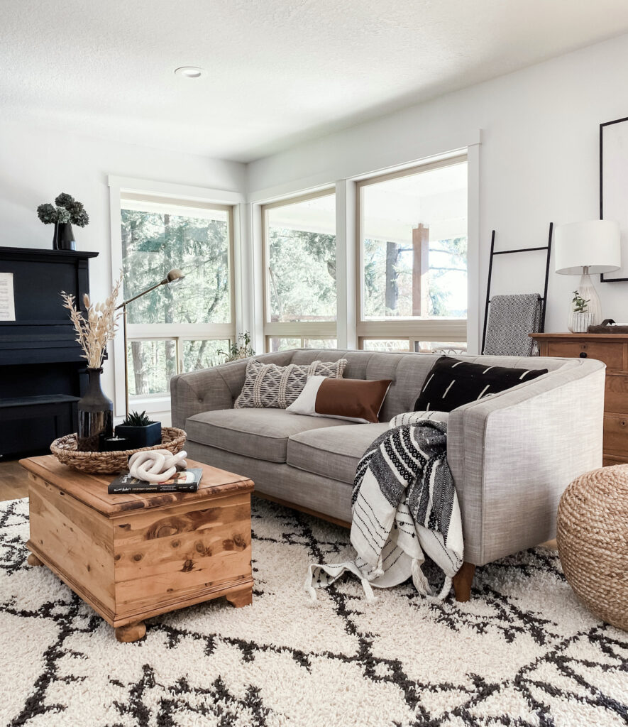 neutral living room interior design