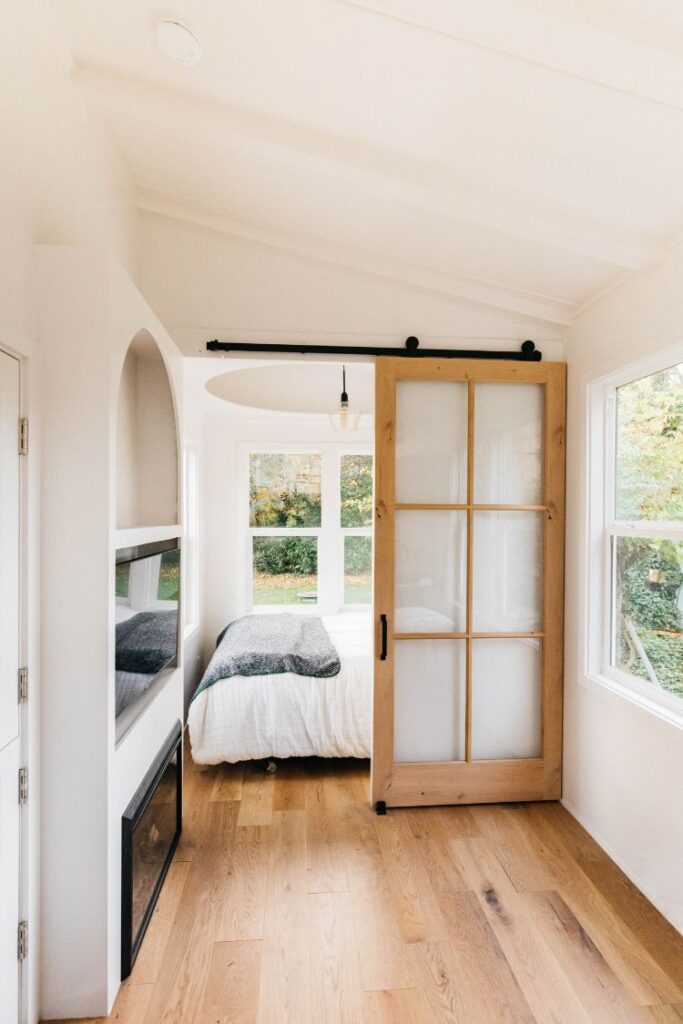 cozy bedroom nook with beautiful views