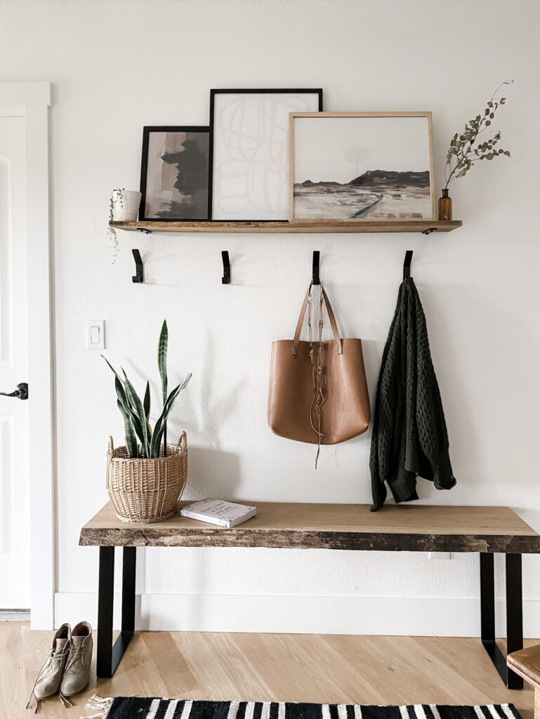 wood bench DIY