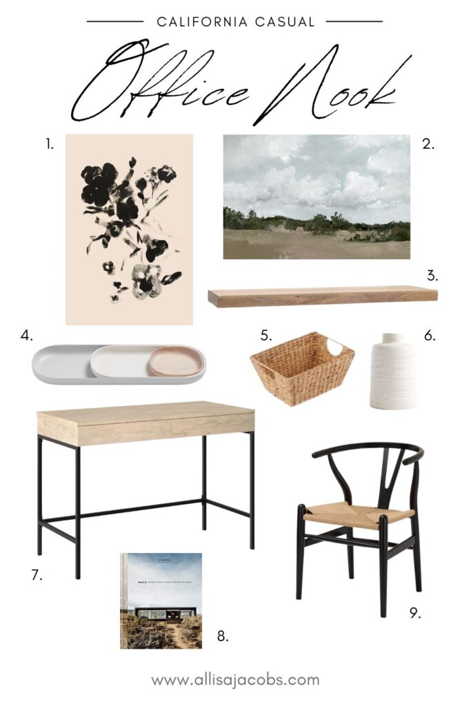 bedroom office nook
