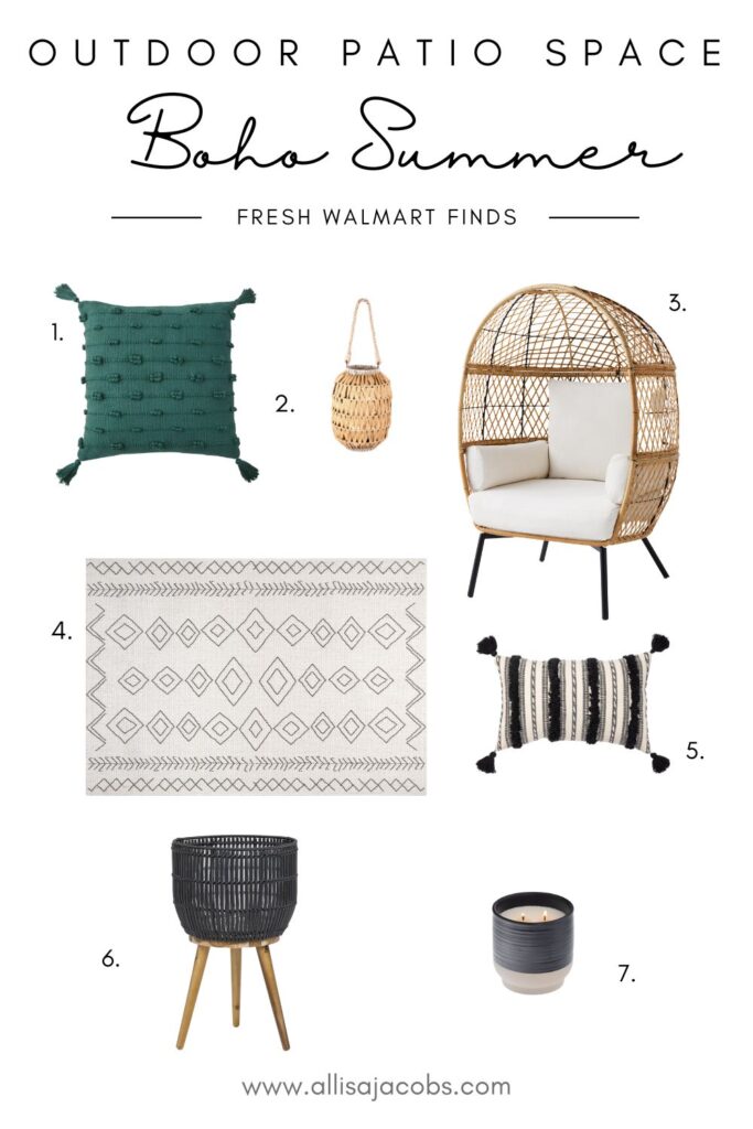outdoor patio space decor