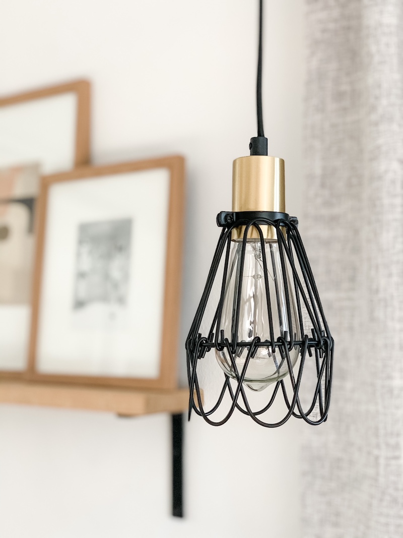 wire pendant light