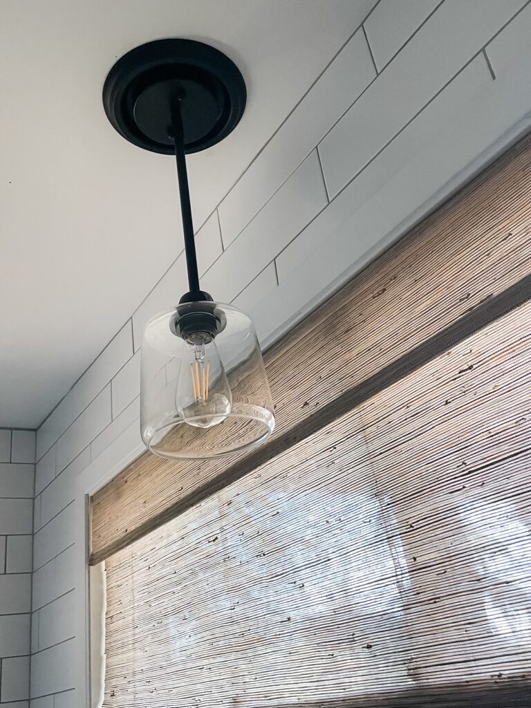 recessed light converter kit painted black