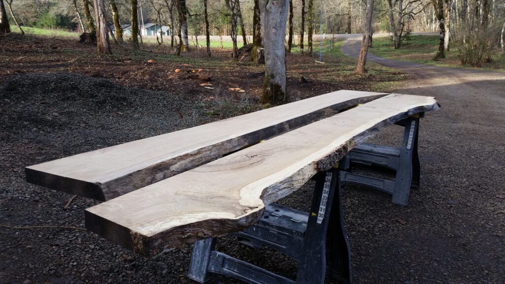 salvaged white oak
