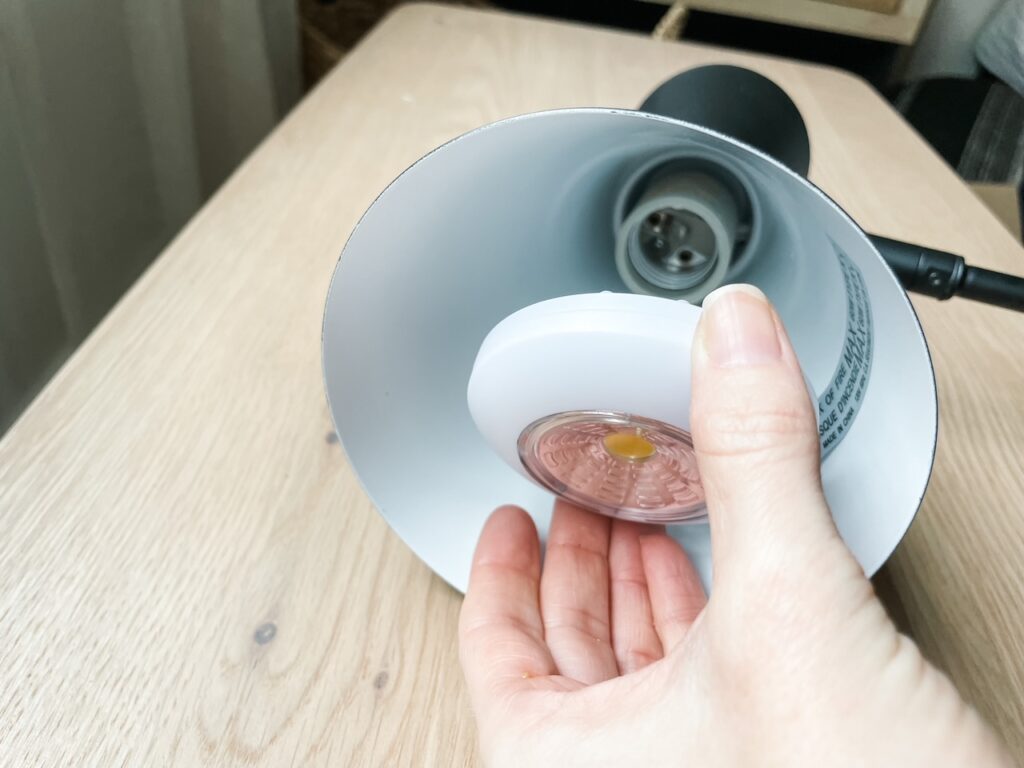attaching puck light to wall sconce