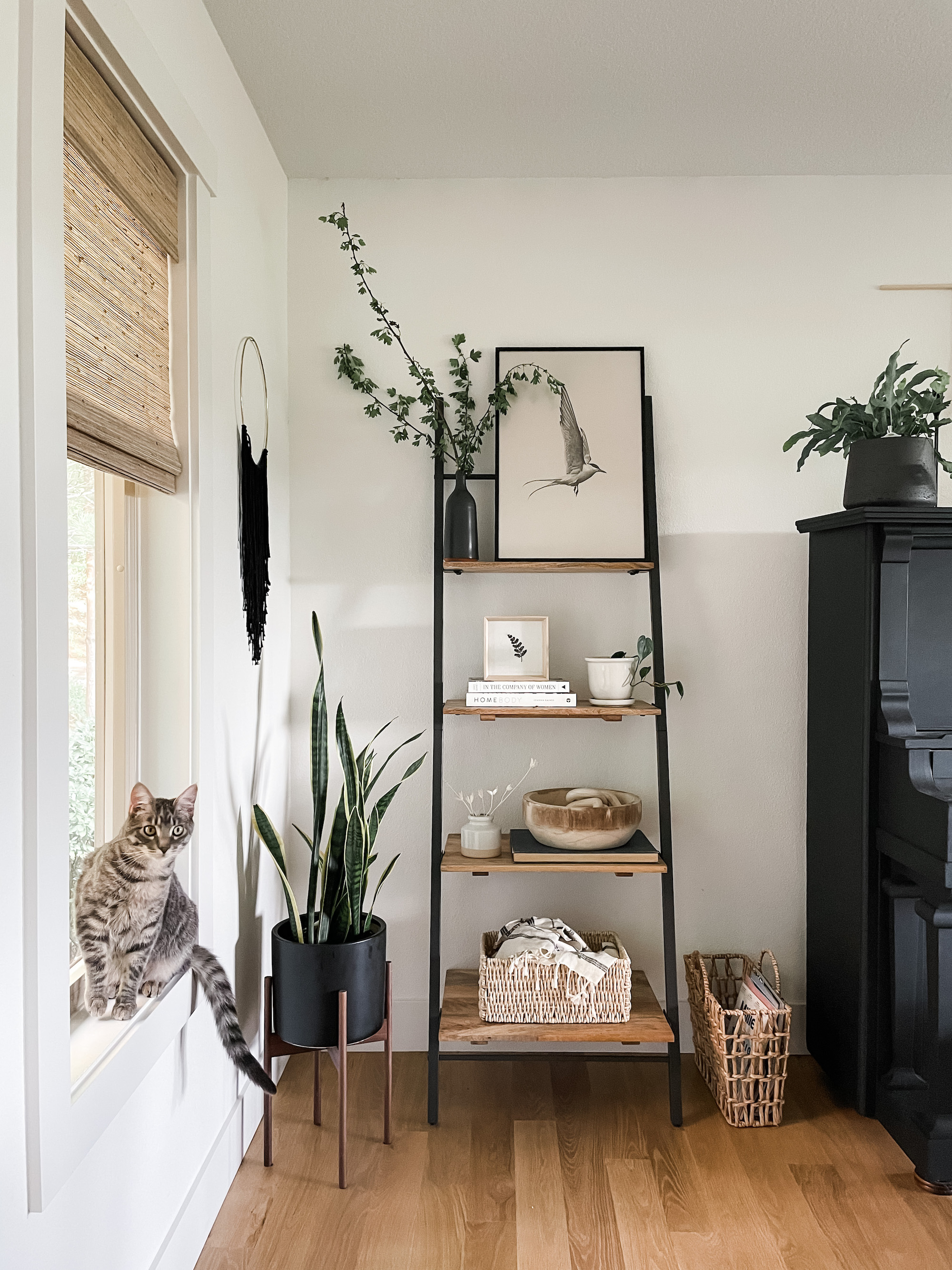 bookshelf styling 