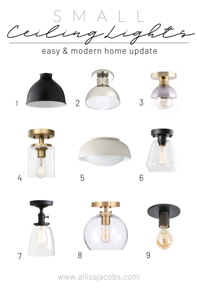 small ceiling lights