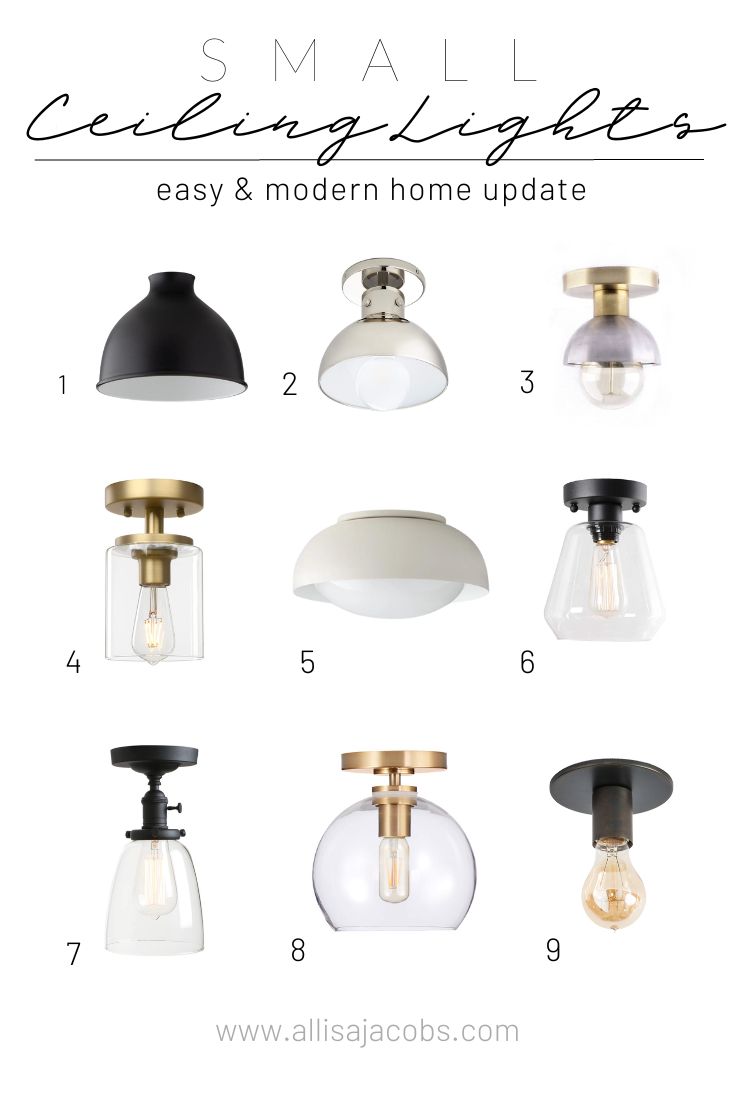 small ceiling lights