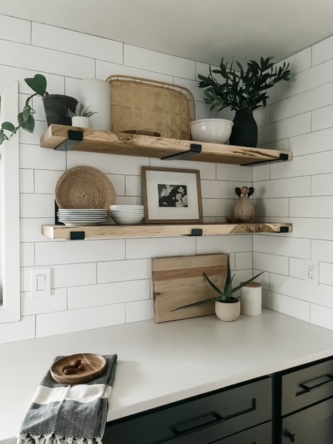 kitchen shelving