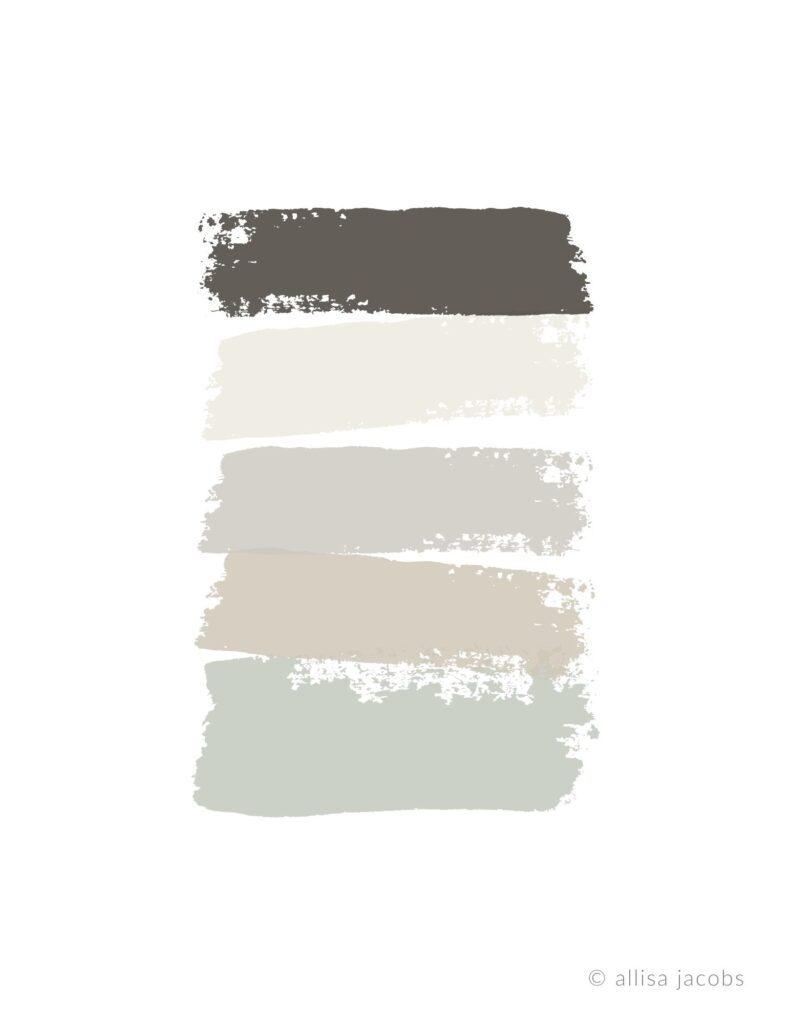traditional home paint color scheme