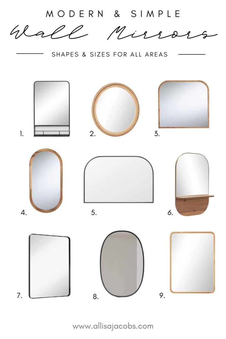 wall mirrors