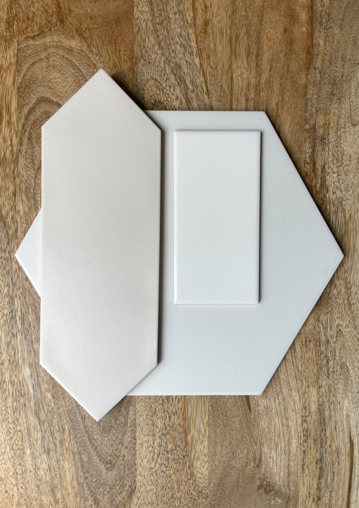 white tile options