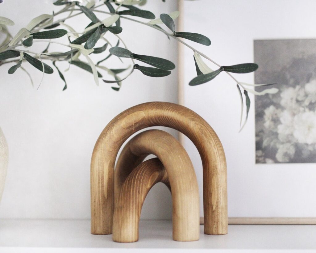 decorative wood arch home decor
