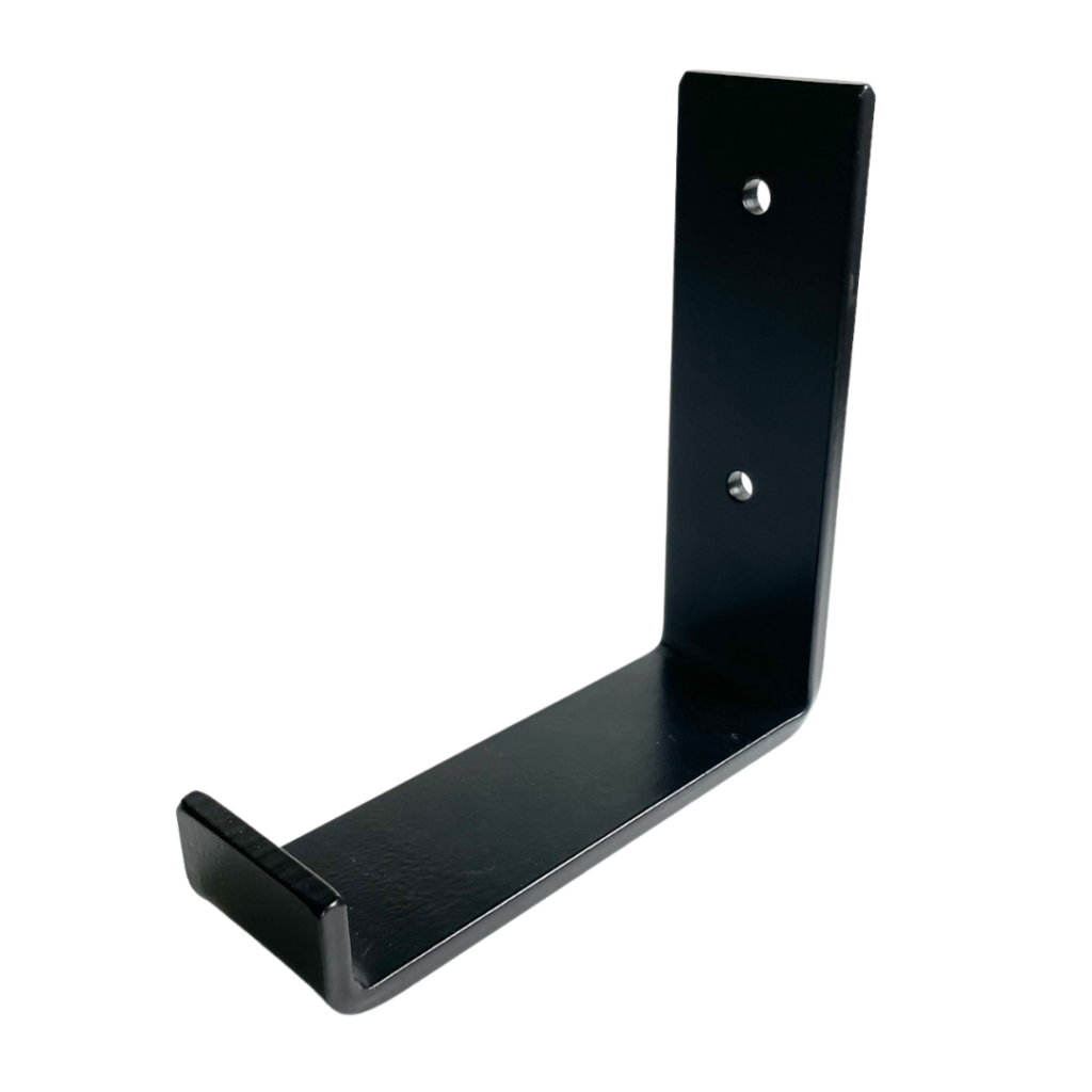 black shelf bracket