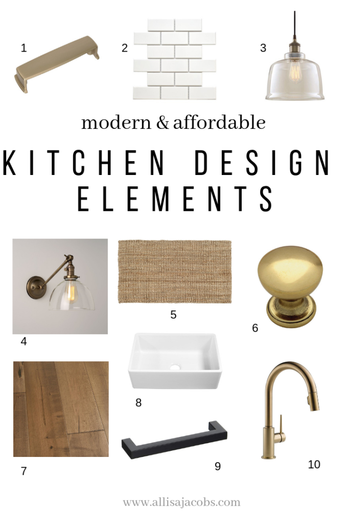 modern and affordable kitchen design elements