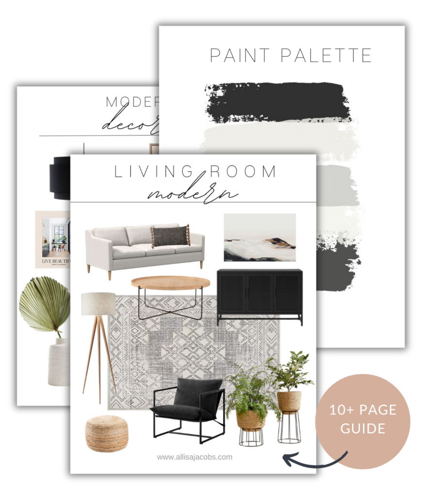 organic modern decor